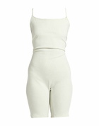 Adidas Womens Playsuit in Sage green