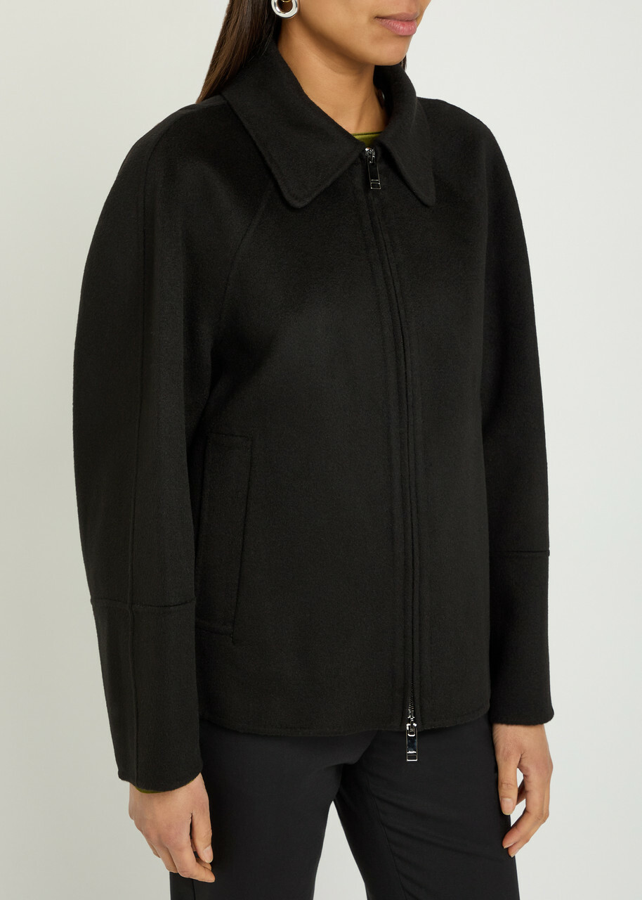Joseph Cooksey Wool and Cashmere-blend Jacket Black