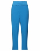 Manila Grace Womens Pants Bright in Blue