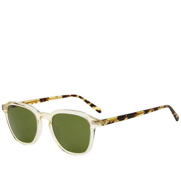 Photo: Moscot Vantz Sunglasses in Citron/Tortoise