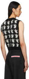 Ashley Williams SSENSE Exclusive Multicolor Ghost Patchwork Vest