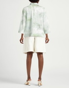 Ganni Womens Top Light in Green