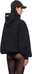 VETEMENTS Black Iconic Logo Hoodie