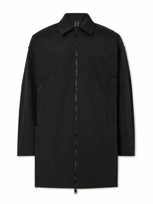 Photo: SAIF UD DEEN - Panelled Nylon Coat - Black