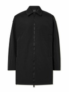 SAIF UD DEEN - Panelled Nylon Coat - Black