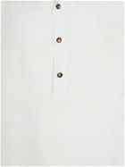 LORO PIANA - Hakusan Solaire Linen Short Sleeve Shirt