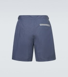 Brunello Cucinelli Logo swim trunks