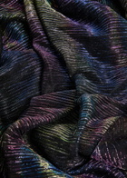 Talbot Runhof Scarf-effect Metallic-weave Gown Multicoloured 1