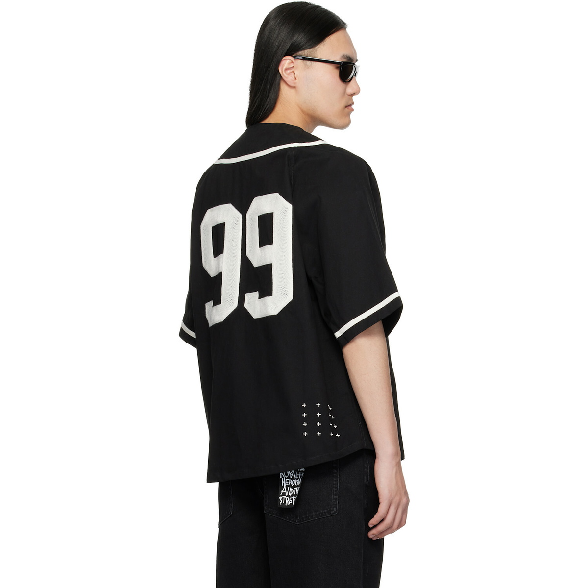 Ksubi Black Outfield S/S Jersey Shirt