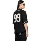 Ksubi Black Outfield S/S Jersey Shirt
