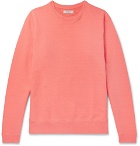 nonnative - Coach Garment-Dyed Loopback Cotton-Jersey Sweatshirt - Orange