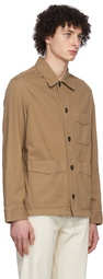 A.P.C. Tan Denim Stefano Jacket