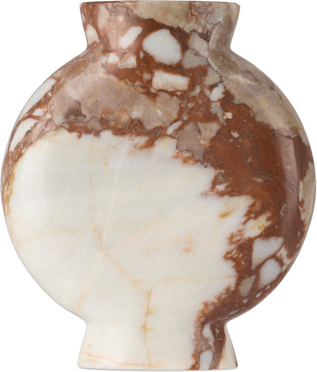 Soho Home Off-White & Red Bulgari Sesso Vase