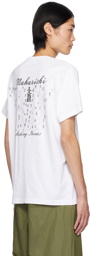 Maharishi White 'Striking Point' T-Shirt