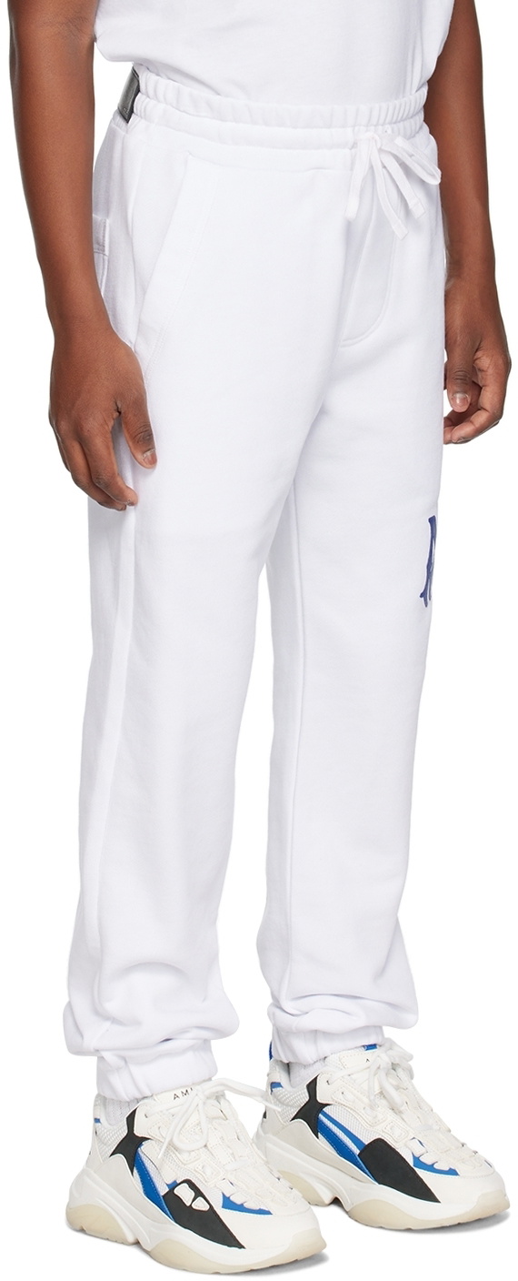 AMIRI Kids White 'MA' Lounge Pants