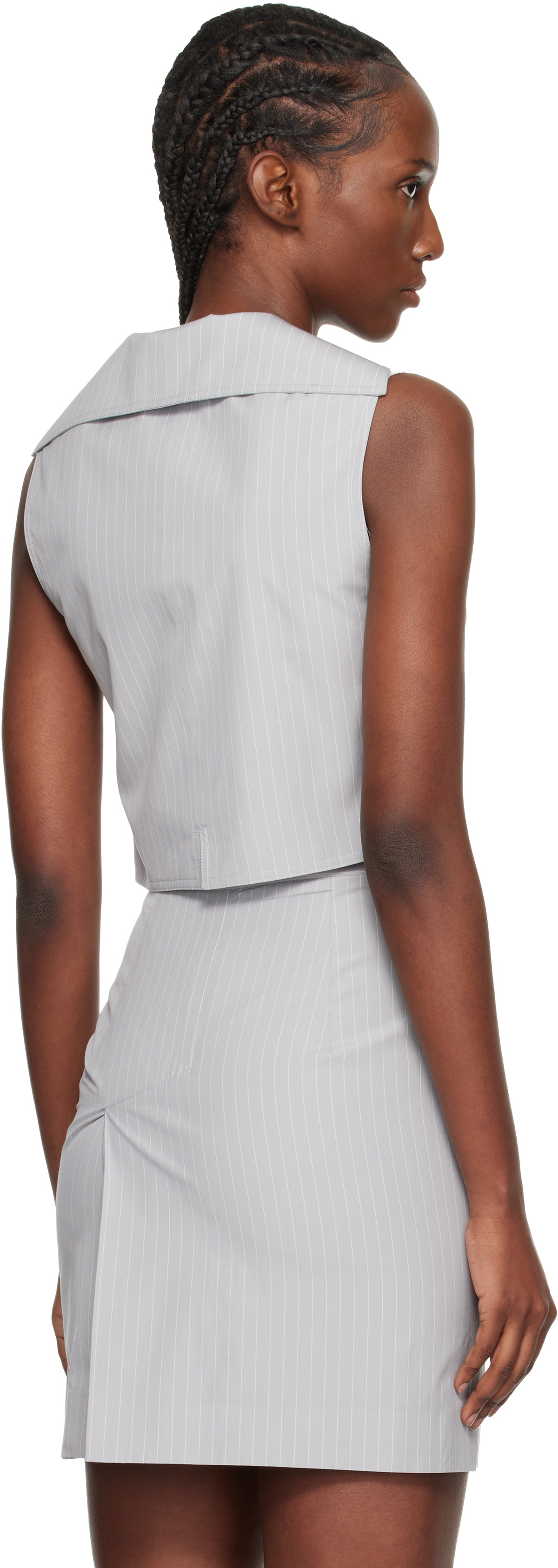 Vivienne Westwood Gray Meryl Waistcoat Vest