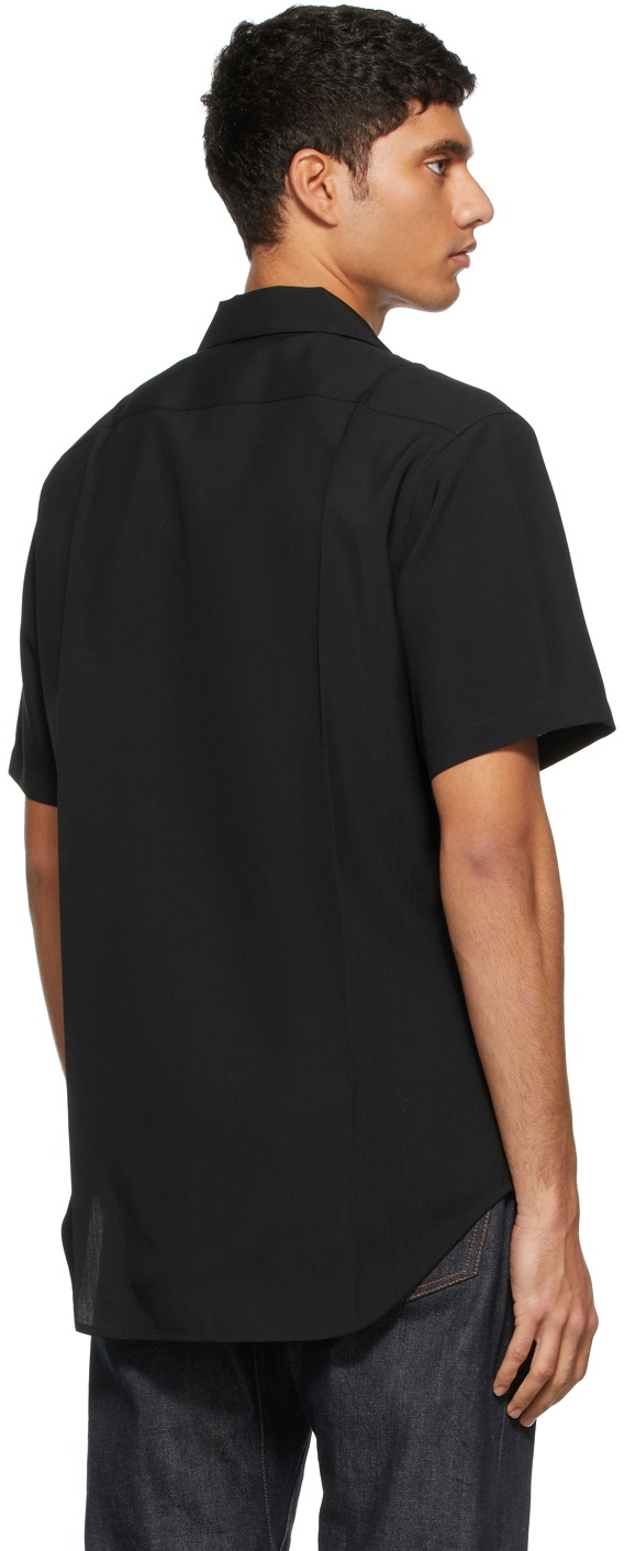 jil sander pocket detail canvas shirt