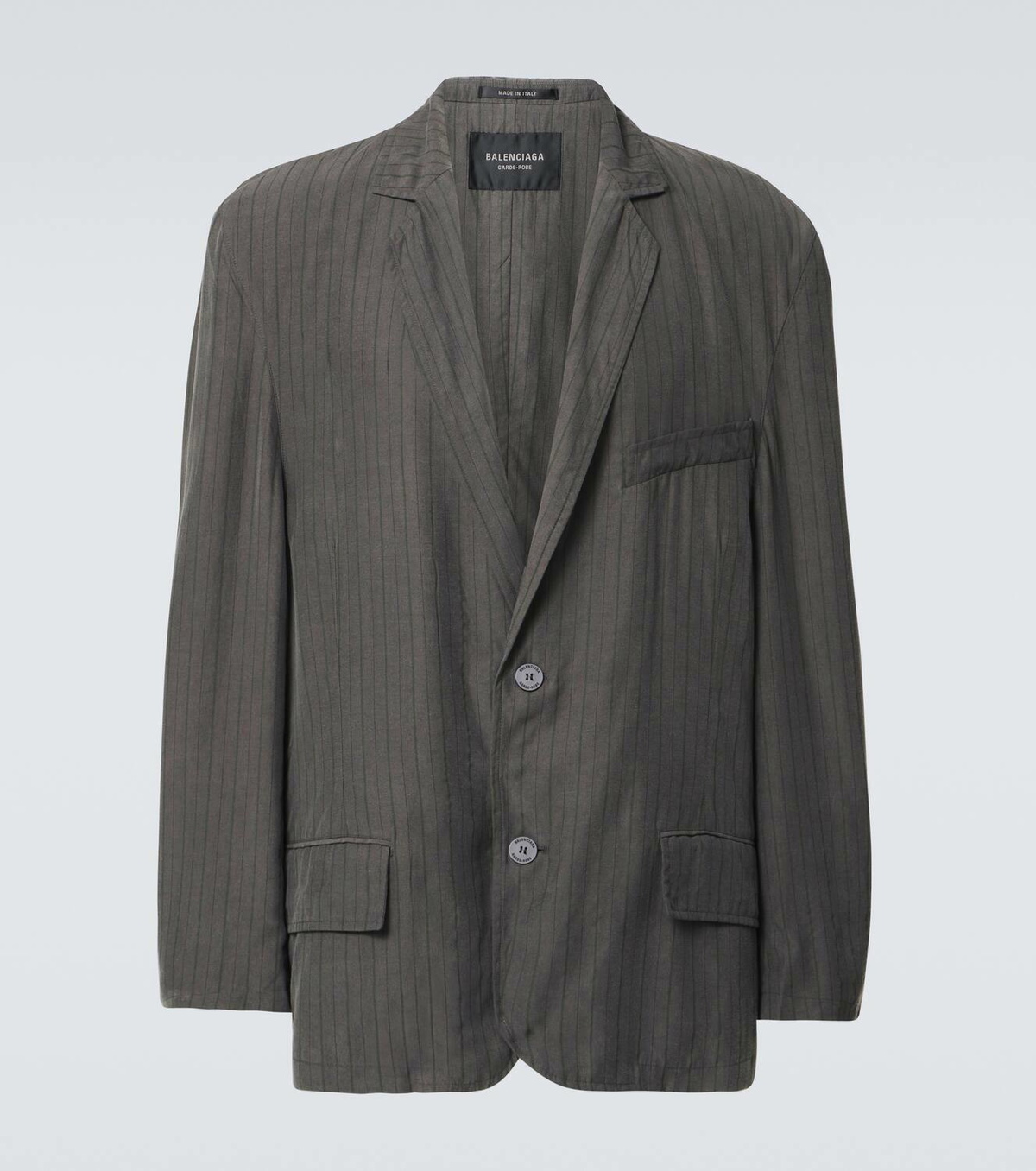 Balenciaga Fluid Poplin Boxy Jacket | Nordstrom