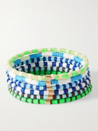 ROXANNE ASSOULIN - Chill Set of Six Enamel Bracelets