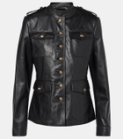 Nili Lotan Geraldine leather jacket