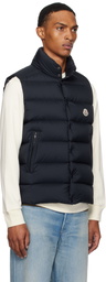 Moncler Navy Tibb Down Vest
