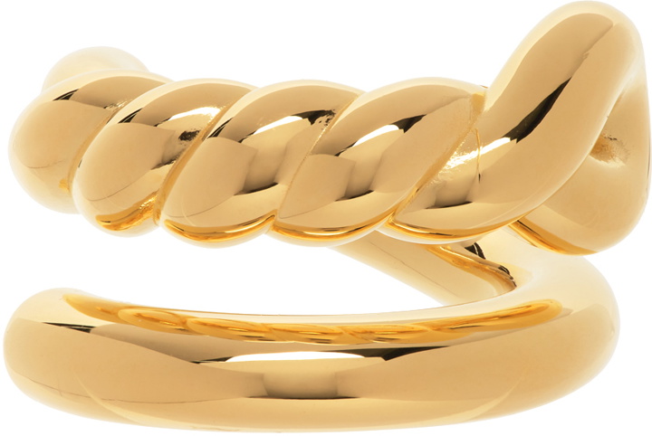 Photo: Bottega Veneta Gold Knot Ring