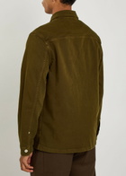 PS Paul Smith Chore Stretch-cotton Overshirt Green