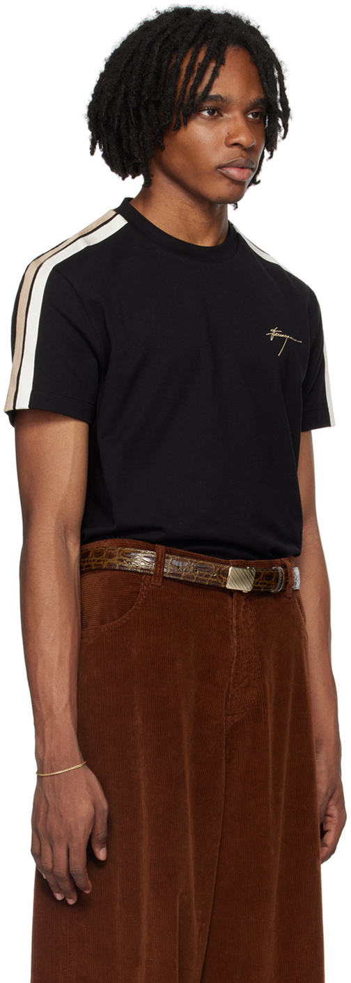 Ferragamo Black Sporty T-Shirt Salvatore Ferragamo