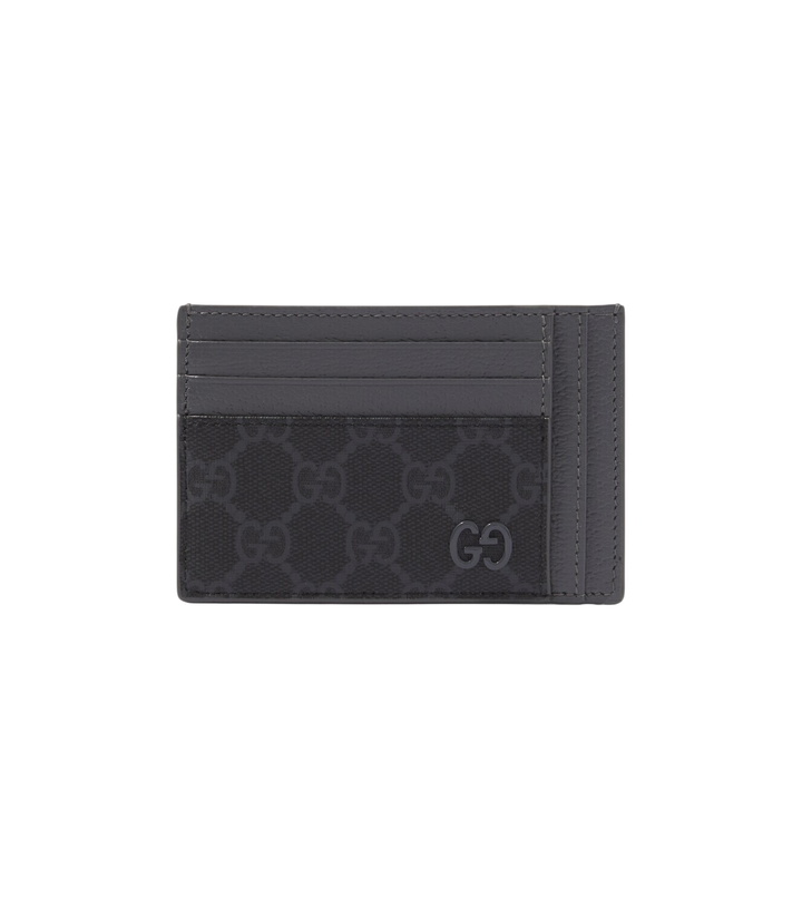 Photo: Gucci GG Canvas and leather card holder