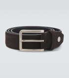 Brioni Suede belt