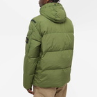 Stone Island Men's Crinkle Reps Down Jacket in Olive