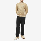 Men's AAPE AAPE Now Baseball Jacket in Beige