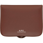 A.P.C. Brown Josh Bifold Wallet