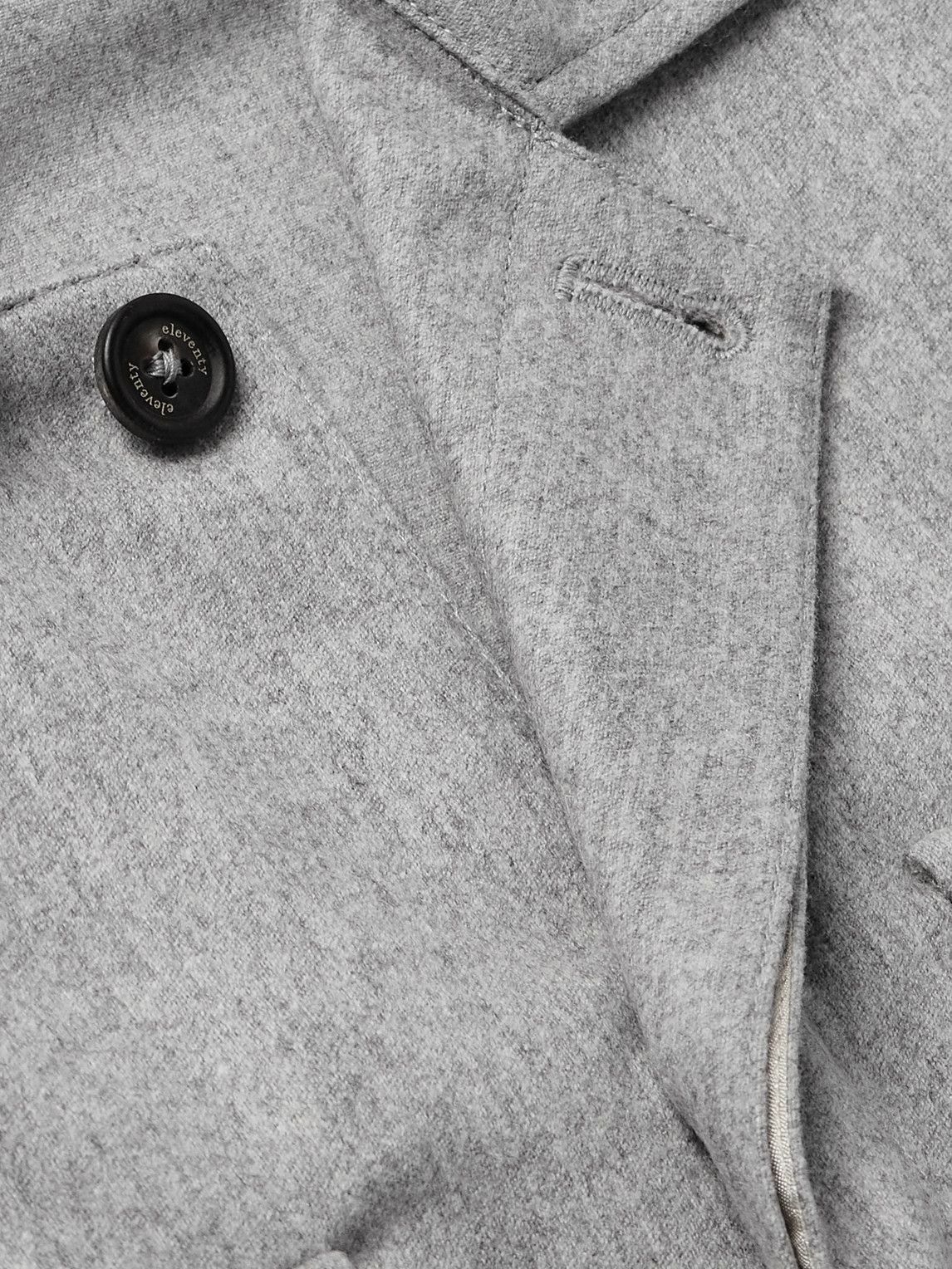 Eleventy - Wool-Blend Overshirt - Gray