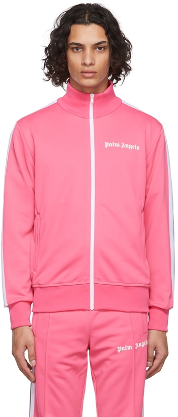 Photo: Palm Angels Pink Classic Track Jacket