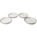 Soho Home - Sola Set of Four Stoneware Bowls - White