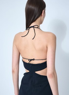 Rokh Cut-Out Mini Dress