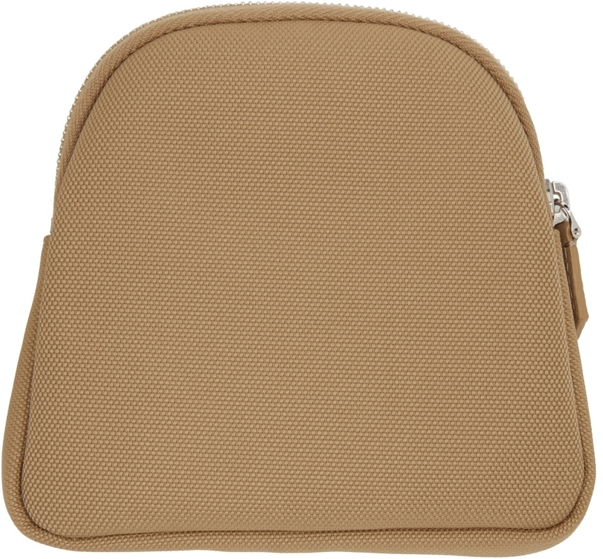 The Row Beige Circle Coin Pouch The Row