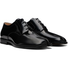 Maison Margiela Black Tabi Lace-Up Derbys