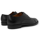 Hugo Boss - Coventry Textured-Leather Derby Shoes - Men - Black
