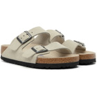 Birkenstock Taupe Regular Arizona Soft Footbed Sandals