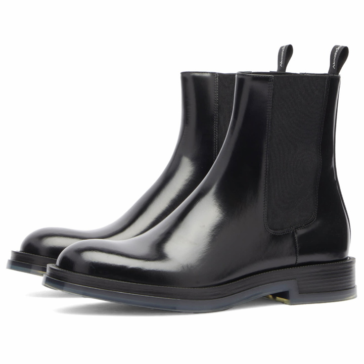 Photo: Alexander McQueen Men's Chelsea Boot in Black