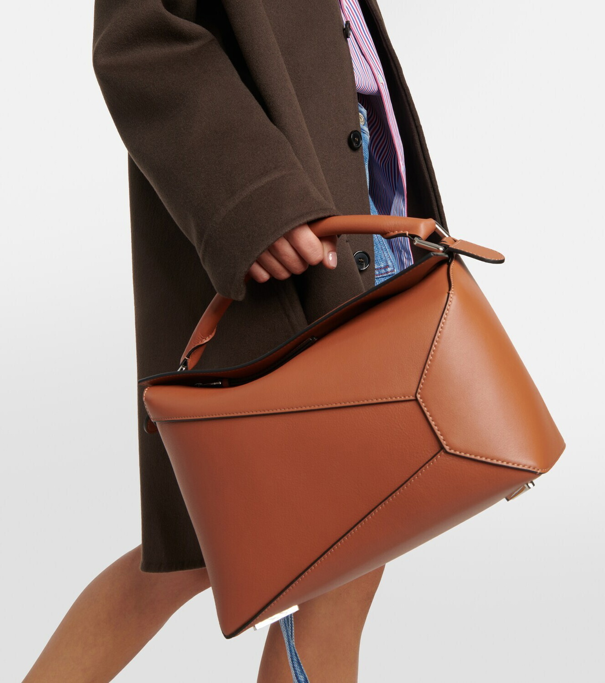 Loewe Puzzle Edge Medium leather top-handle bag