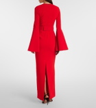 Solace London Theia belted gown