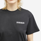 Napapijri Women's Logo T-Shirt in Black