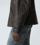 RRL Lynton leather biker jacket