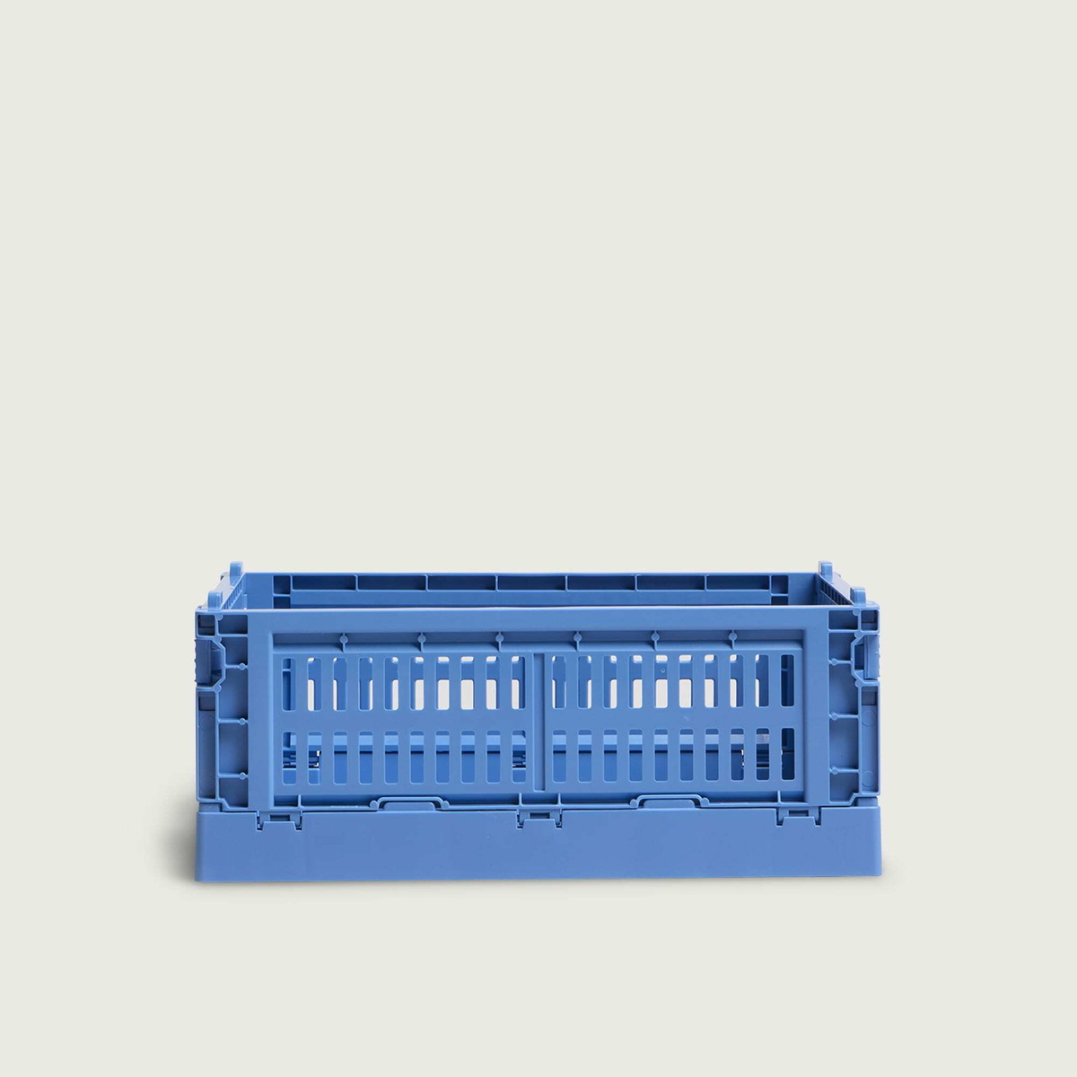 HAY Small Recycled Colour Crate in Electric Blue