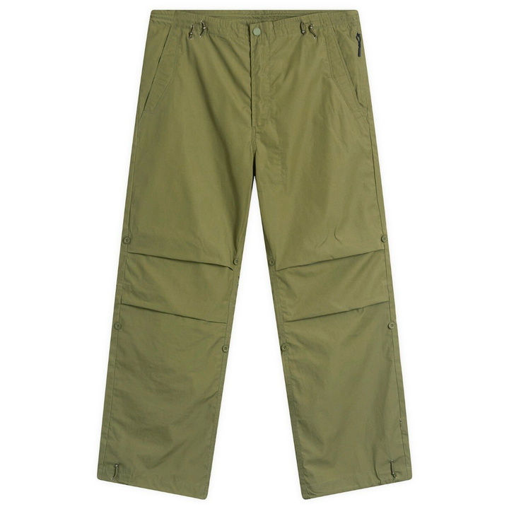 Photo: Maharishi Men's Dragon Crane Embroidered Loose Snopants in Olive
