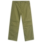 Maharishi Men's Dragon Crane Embroidered Loose Snopants in Olive
