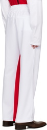 KUSIKOHC White Suite Track Pants